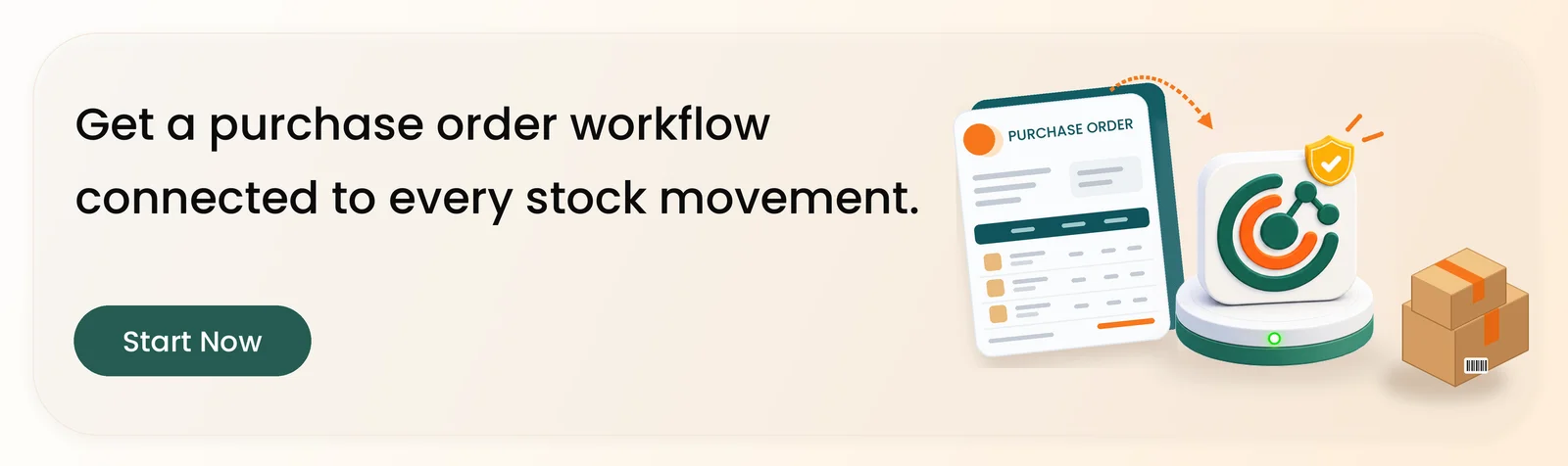 Get a purchase order workflow connected to every stock movement. Start now with Channel Bay.